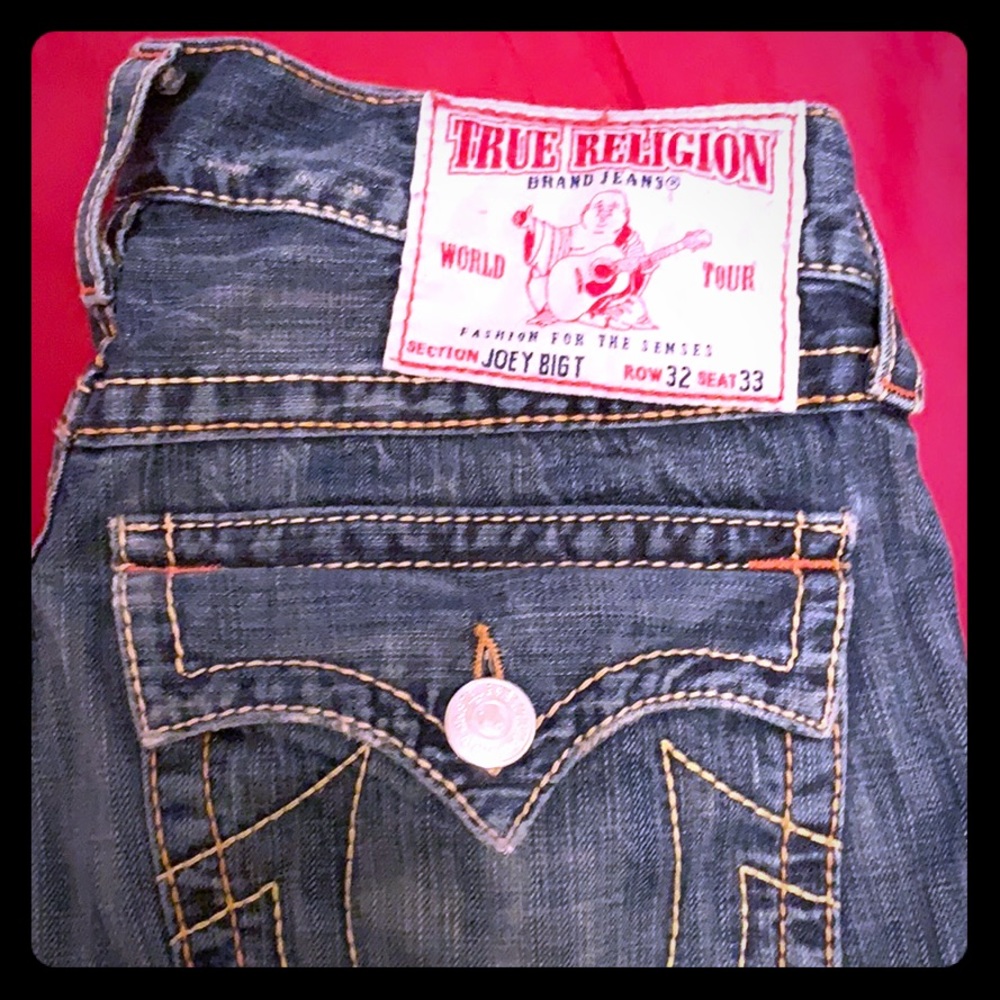 True Religion Joey Big T Bootcut Jeans